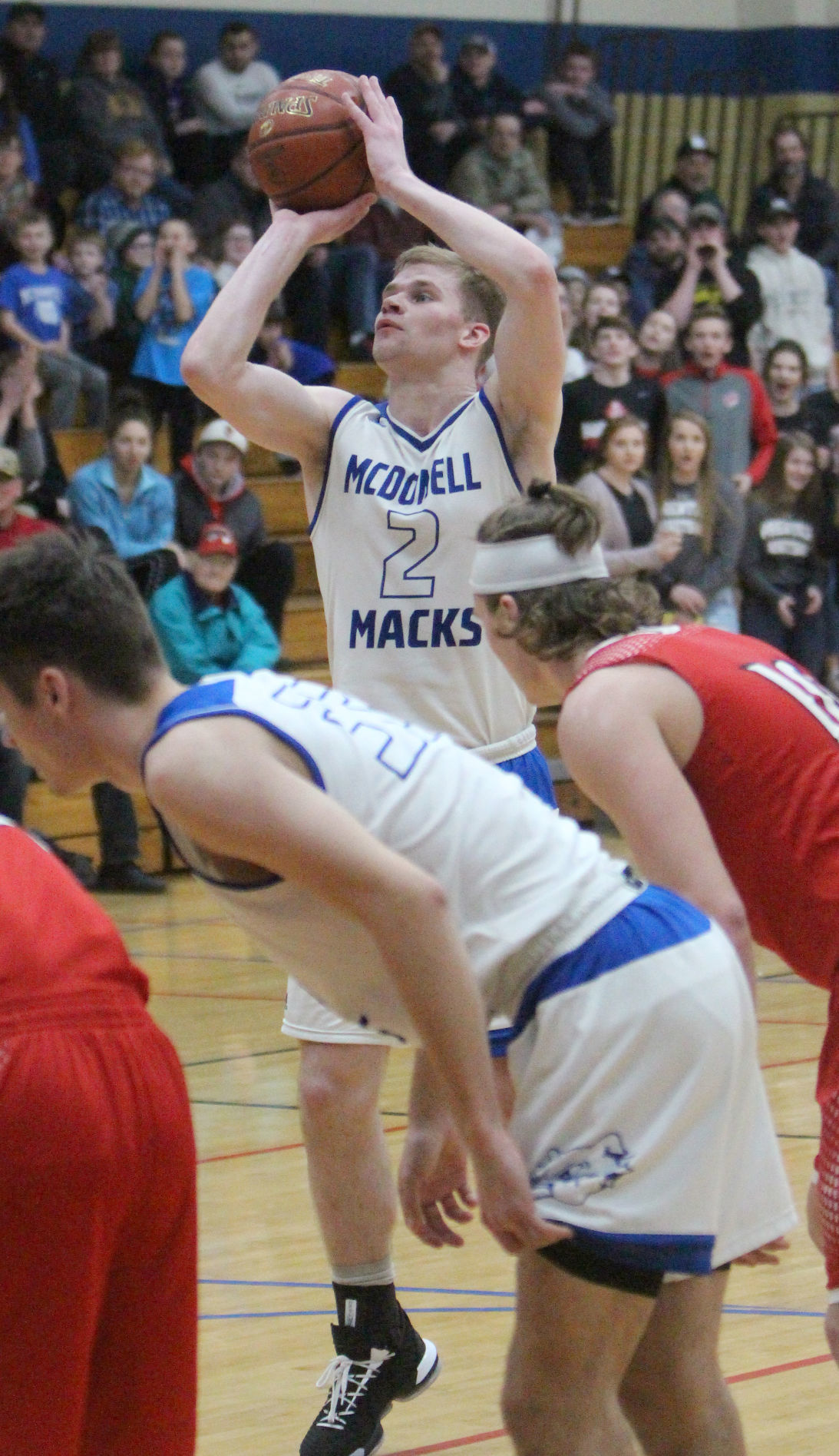 Prentice at McDonell boys basketball 3-2-19